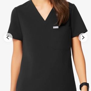 FIG one pocket scrub top